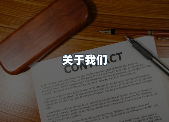 关于我们